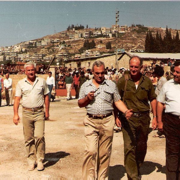 Schlesinger z"l and Friends in Lebanon – 1982.