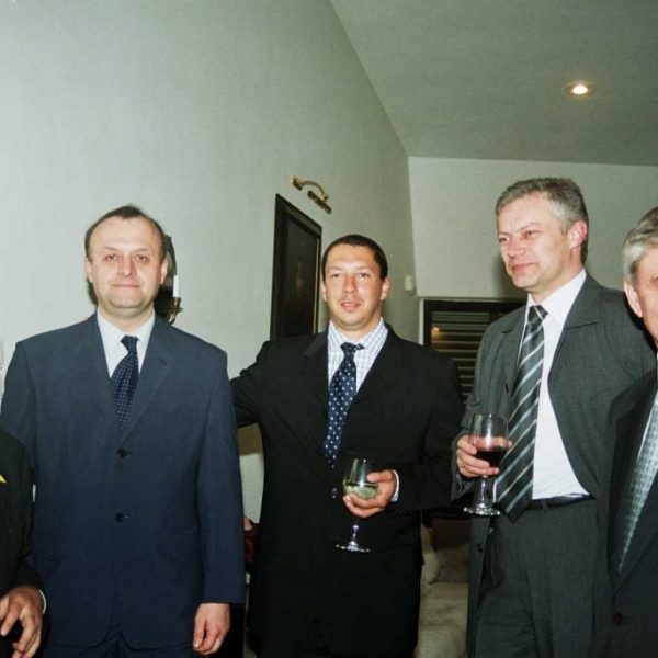 משלחת ממשלת קרואטיה בסביון עם רועי שלזינגר
